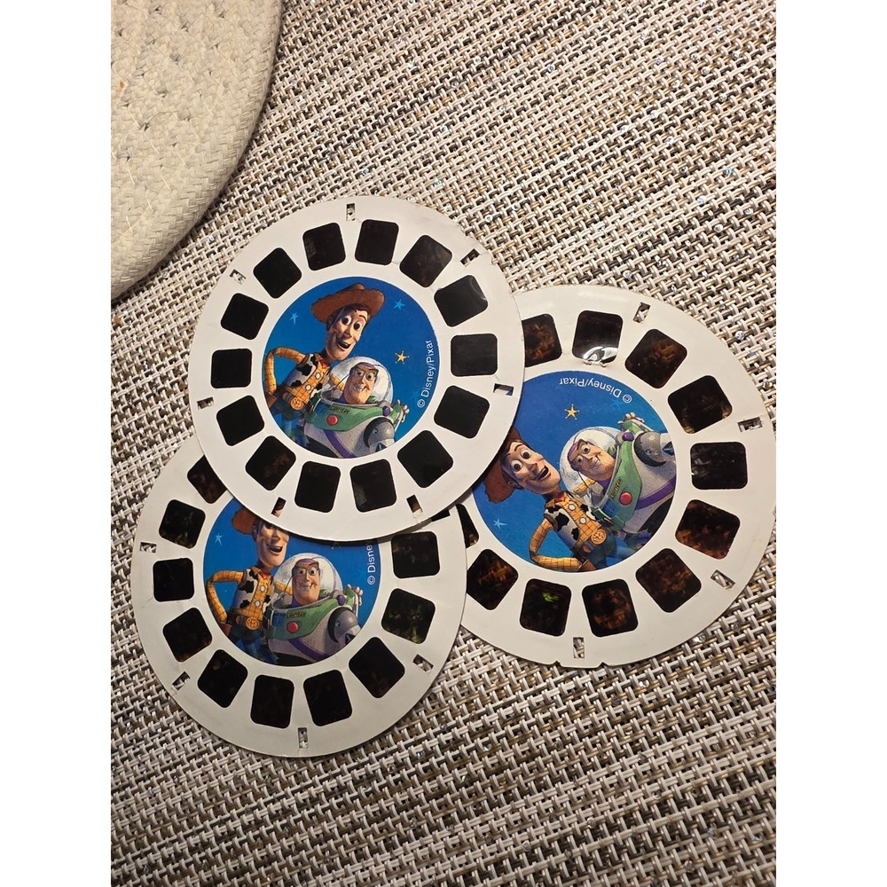 View-Master Toy Story 2 Reels Set Kids White Disney Pixar 3D Vintage Collectible